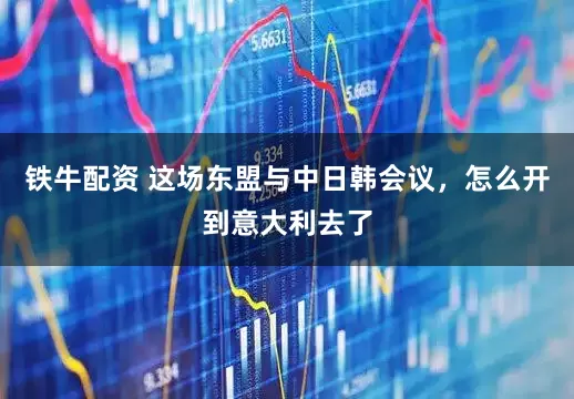 铁牛配资 这场东盟与中日韩会议，怎么开到意大利去了
