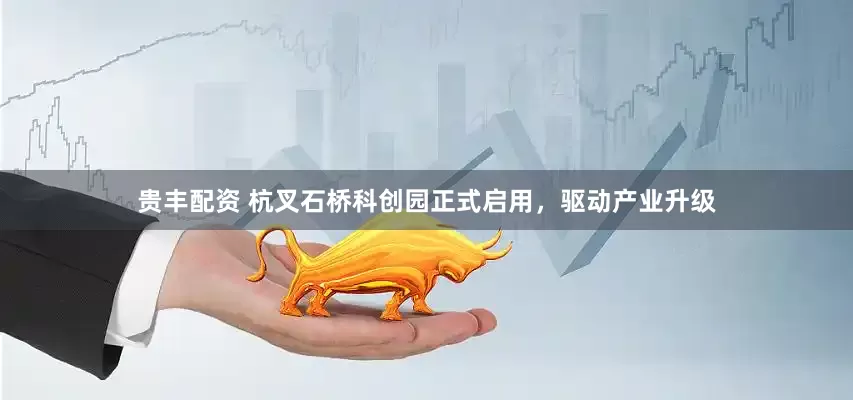 贵丰配资 杭叉石桥科创园正式启用，驱动产业升级