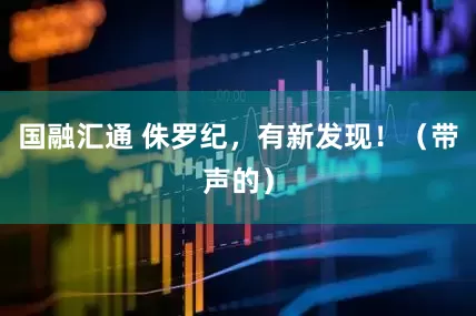 国融汇通 侏罗纪，有新发现！（带声的）